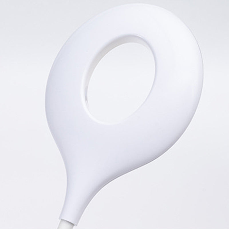 Éclairage de bureau en plastique circulaire LED ÉTUDE BLANC NORC