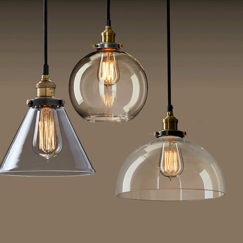 1 lumière suspendue au plafond suspension en verre contemporain suspension suspendue pour le restaurant