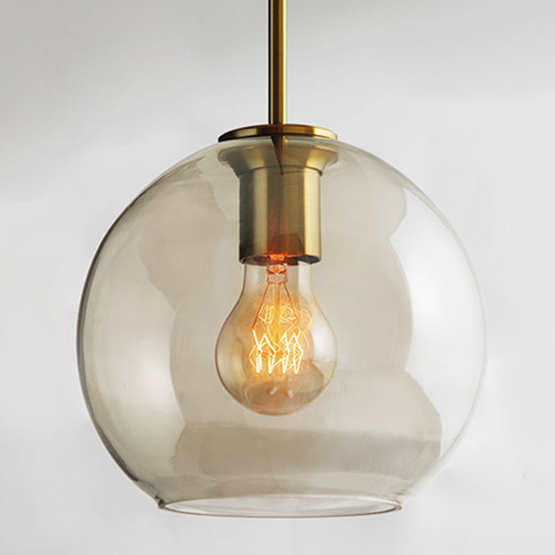 3 Lights Hanging Ceiling Lights Contemporary Glass Hanging Pendant Lights for Restaurant