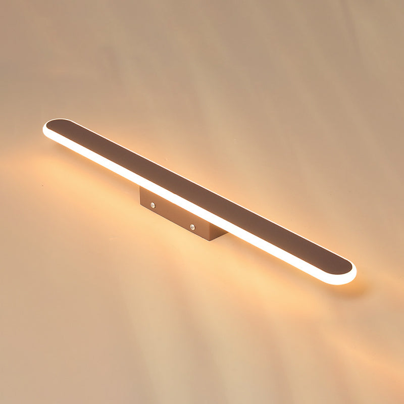 Plafonnier encastré linéaire à 1 lumière, nouveau plafonnier moderne en acrylique