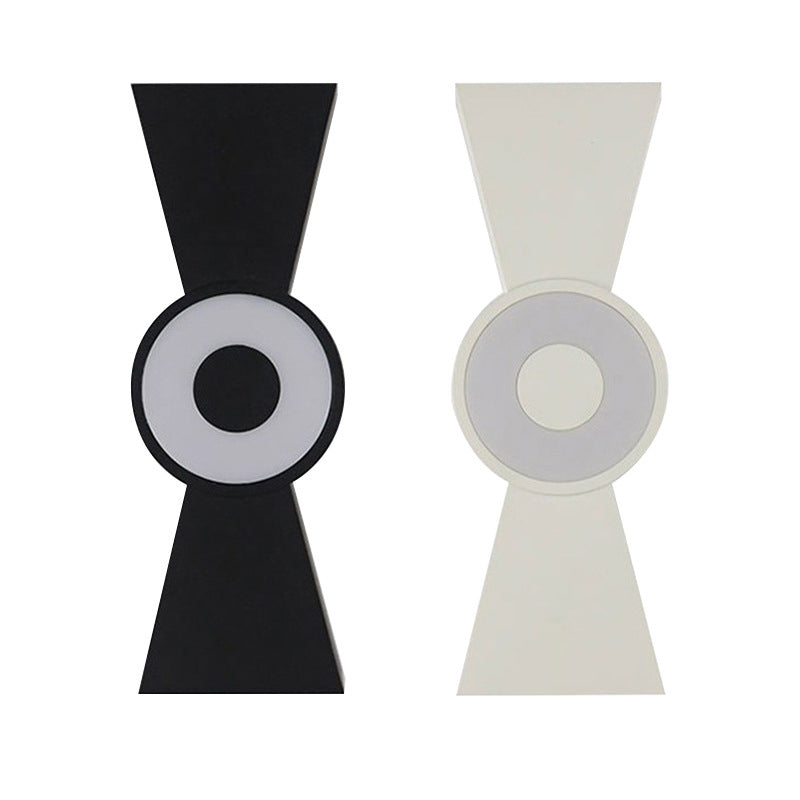 2-Light LED Waterproof Wall Lamp in Modern Creative Style Aluminium Wall Sconce for Exterior Spaces