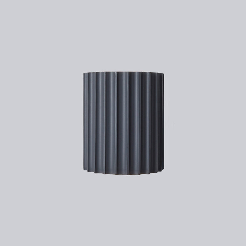 Cylinder Wall Mounted Lamps Postmodern Resin Wall Mounted Lights for Living Room