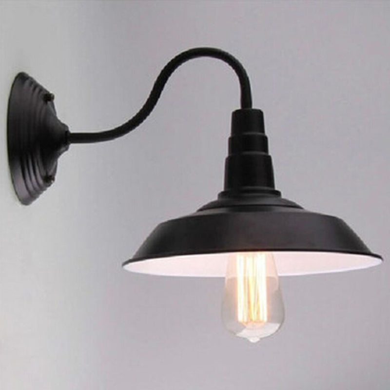 Barn Wall Mounted Lamps Vintage Industrial Metal Wall Sconces Lighting Fixtures for Courtyard