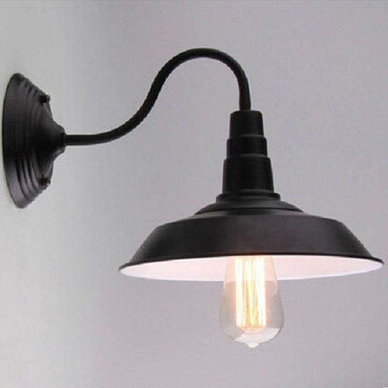 Barn Wall Mounted Lamps Vintage Industrial Metal Wall Sconces Lighting Fixtures for Courtyard