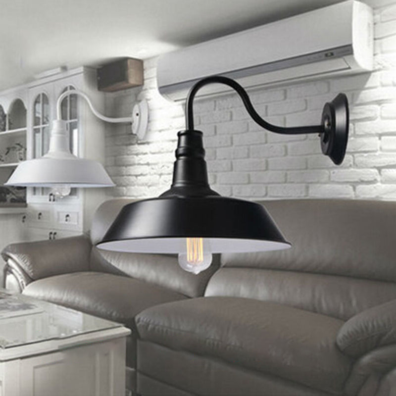 Barn Wall Mounted Lamps Vintage Industrial Metal Wall Sconces Lighting Fixtures for Courtyard