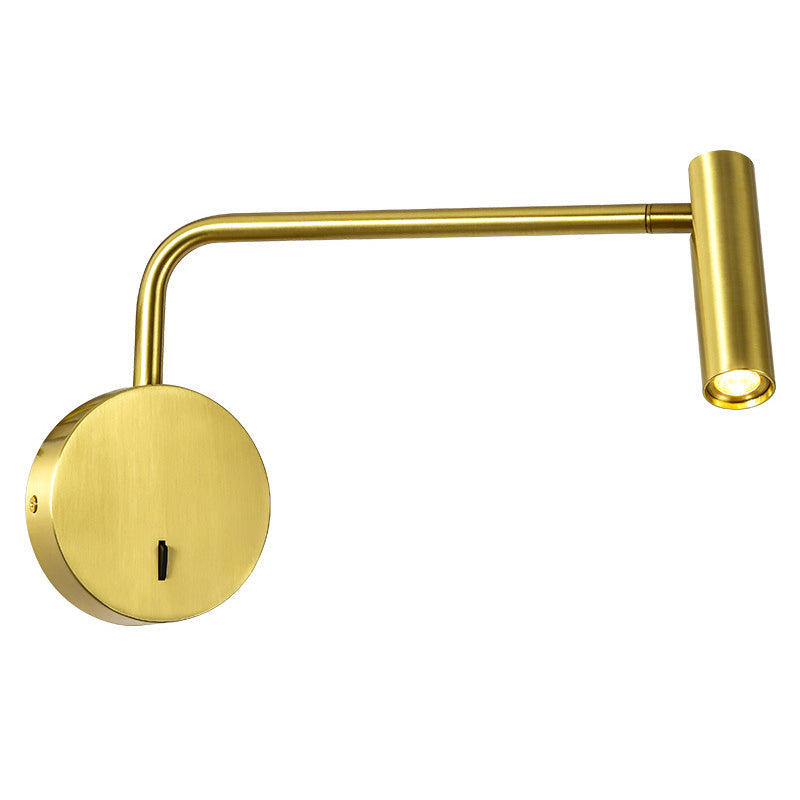 Luz de pared de lectura de aluminio moderna Luz LED LED LOW LIGHTIVE para dormitorio