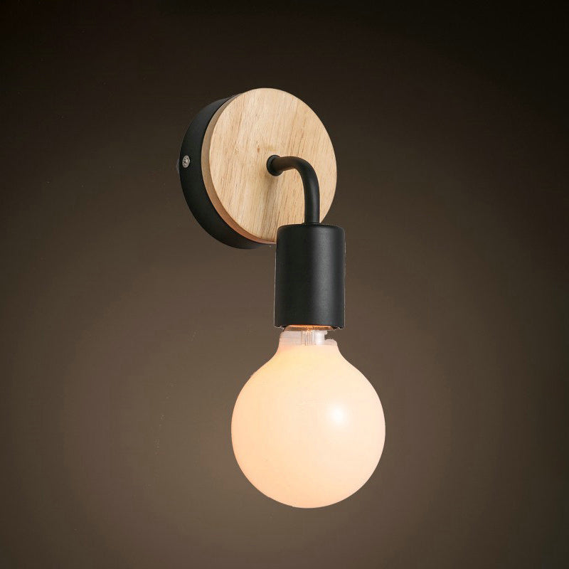 Lampade a parete per lampadina nuda Lampade a parete Ultra-Modern Wall Sconce Lighting per camera da letto