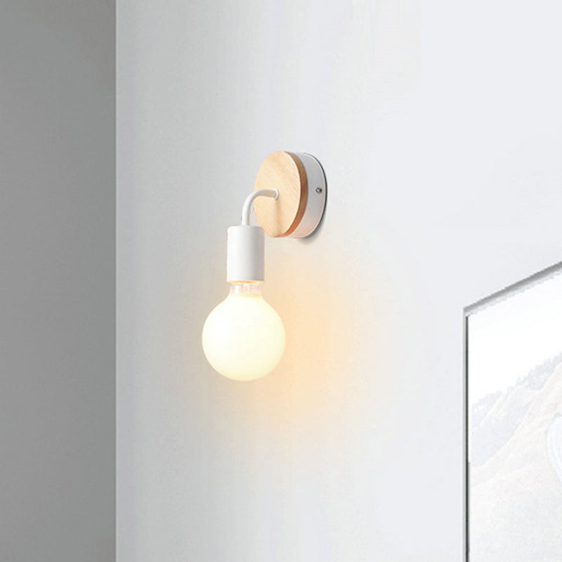 Lampade a parete per lampadina nuda Lampade a parete Ultra-Modern Wall Sconce Lighting per camera da letto