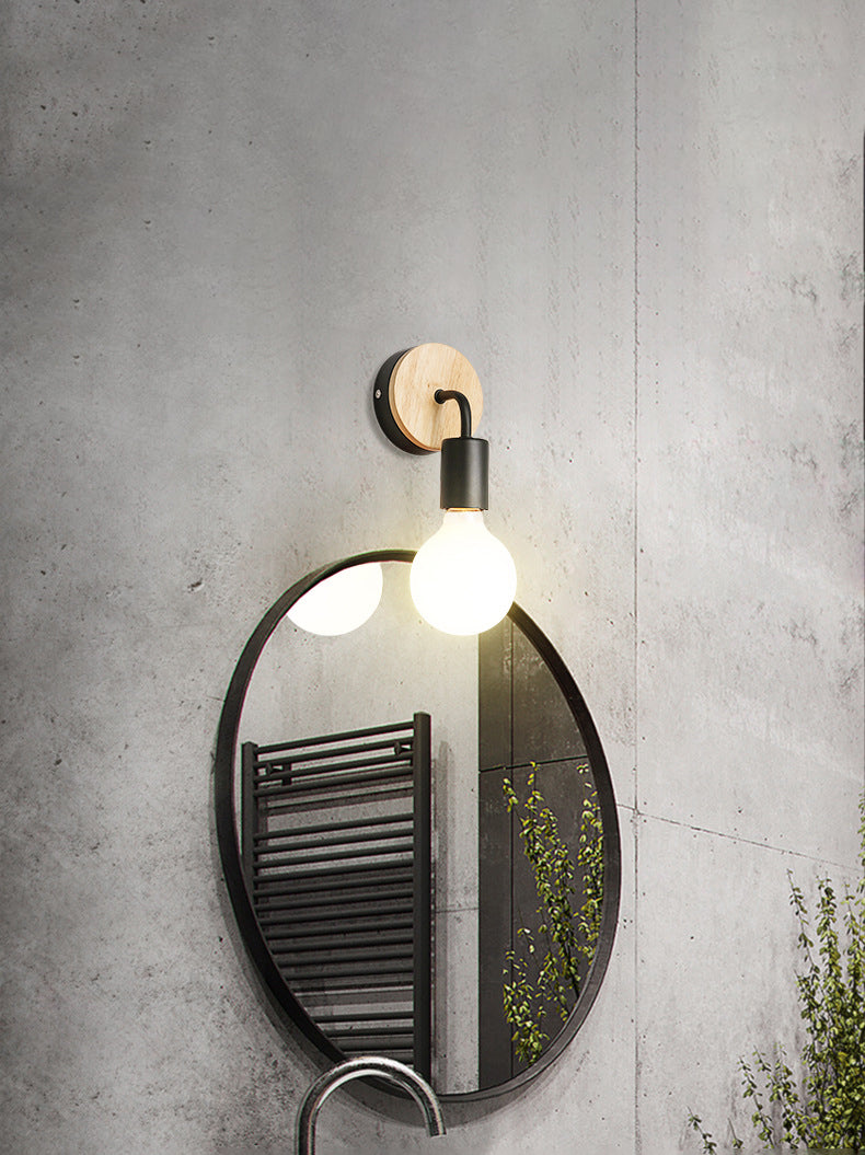 Lampade a parete per lampadina nuda Lampade a parete Ultra-Modern Wall Sconce Lighting per camera da letto