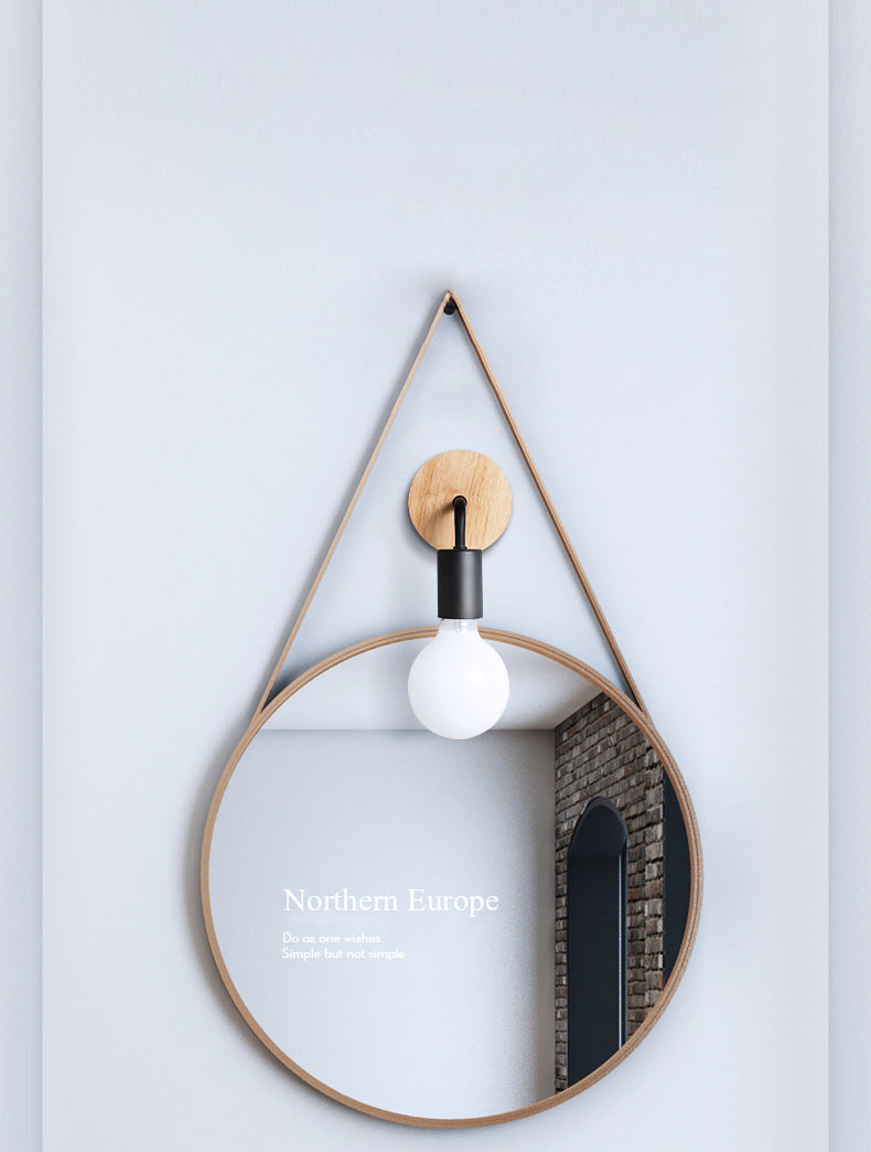 Lampade a parete per lampadina nuda Lampade a parete Ultra-Modern Wall Sconce Lighting per camera da letto