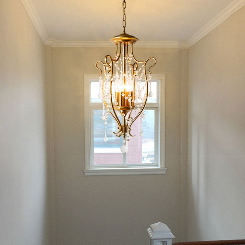 Couche de lustre en or