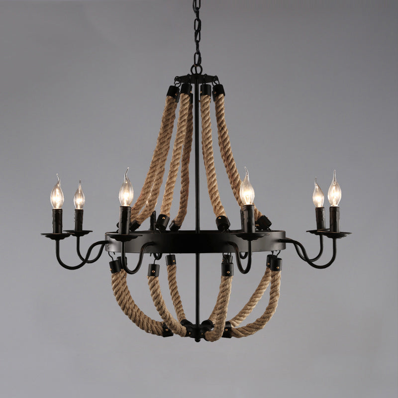 Plafond en fer forgé noir