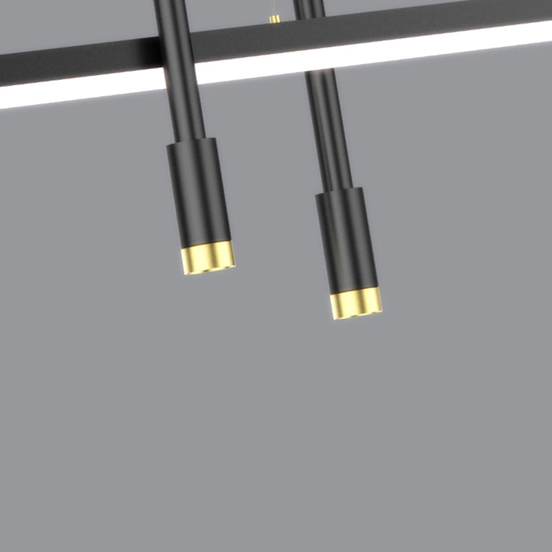 Lumo lampadario dell'isola ombreggiata Luce a LED SEMPLICITÀ LED BLACO APPLICO APPLICARE PER LA CUSCINA