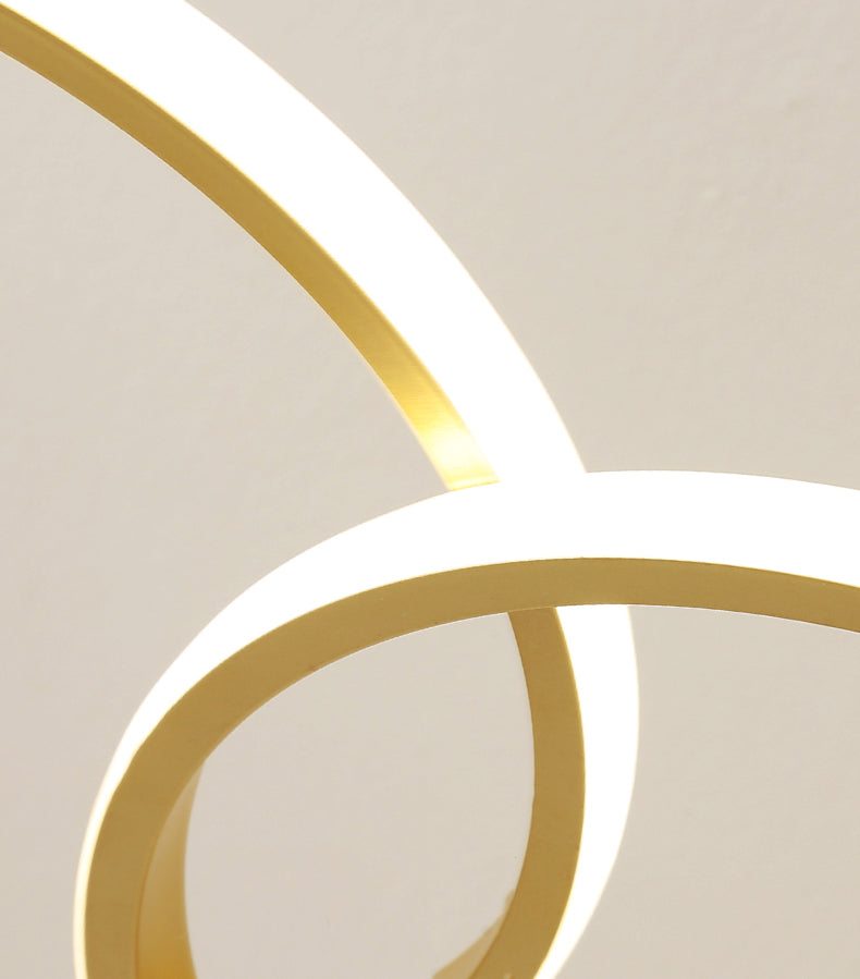 Linear Metal LED Island Light Fixture New Modern Ceiling Pendant Light for Dining Room