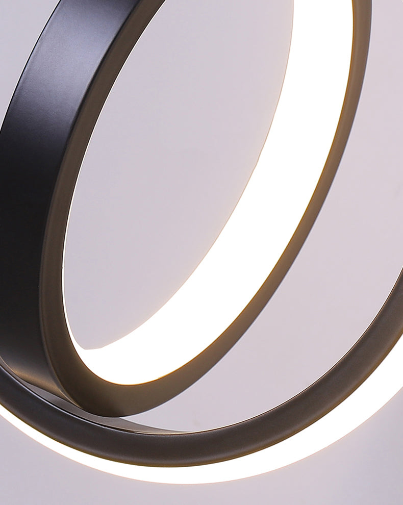 Metal Geometric Wall Light Fixture Minimalist-Style LED Wall Mounted Light Fixture