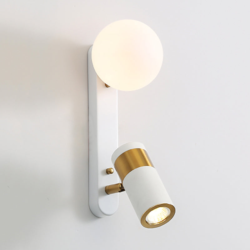 Glass Modern Nordic Wall Sconce Global 1 Spotlight Wall Mounted Light for Bedroom
