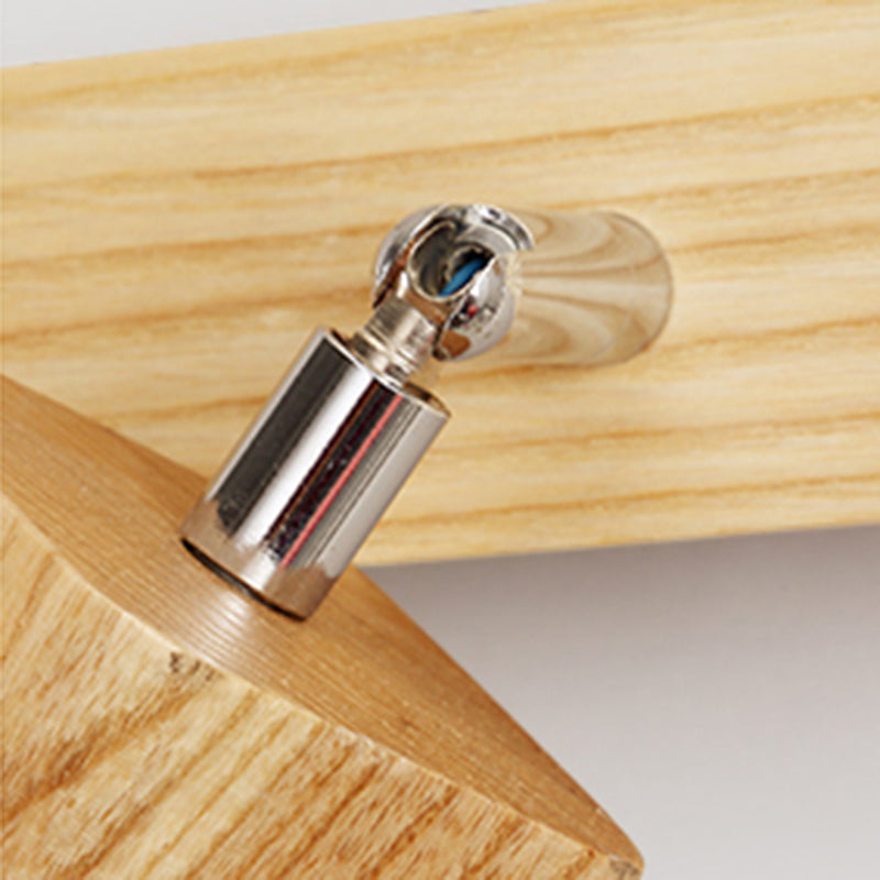 Bare Bulb Vanity Sconce Lights Ultra-modern Wood Wall Sconce Lighting for Bathroom