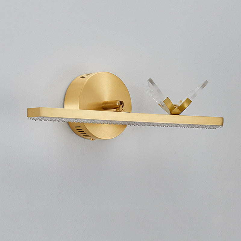 Contemporary Simplicity Linear Vanity Light Fixture Acrylic Wall Lighting Fixtures for Bathroom