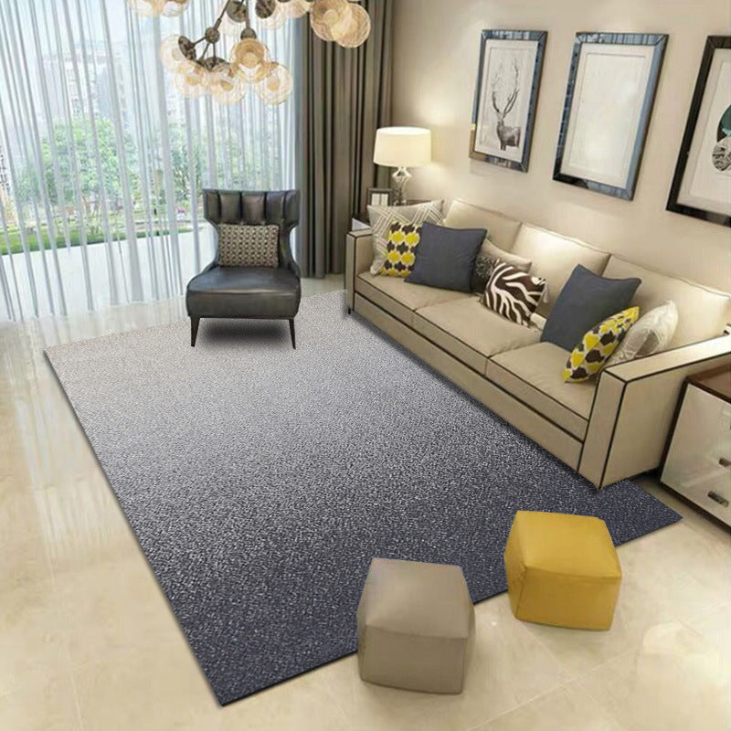 Blue Abstract Indoor Carpet Polyester Modern Rug Anti-Split Backing Area Rug for Indoor Room