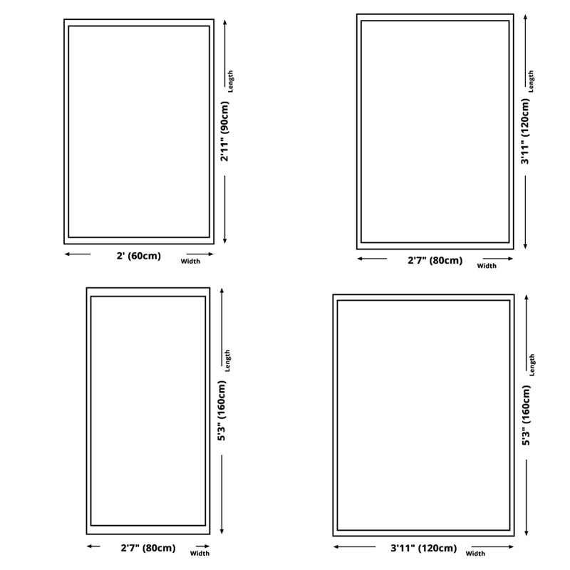 Modern Color-Blocked Rug Pink Polyester Area Carpet Non-Slip Backing Rug for Living Room