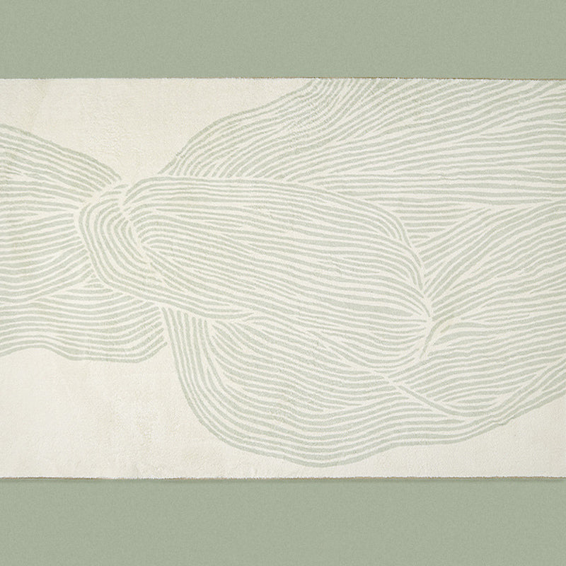 Yellow Abstract Indoor Rug Polyester Casual Area Rug Washable Carpet for Home Decor