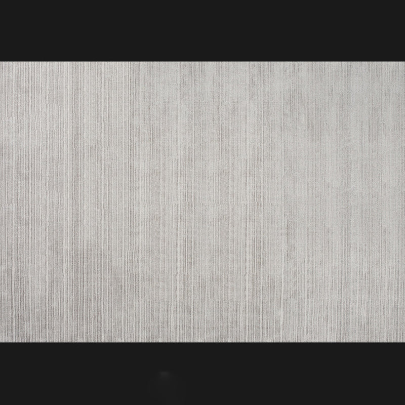 Tapis d'intérieur postmoderne de luxe, bloc de couleur gris, zone Non fendue, pour la décoration de la maison