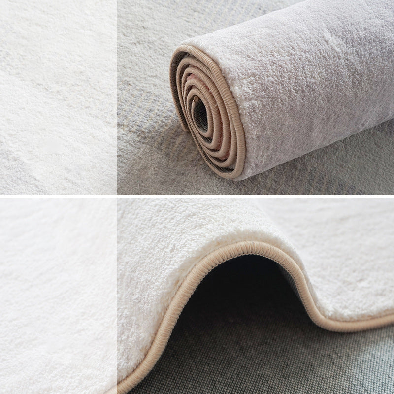 Minimalist Indoor Rug Abstract Pattern Creative Area Rug Polyester Anti-Slip Rug for Living Room