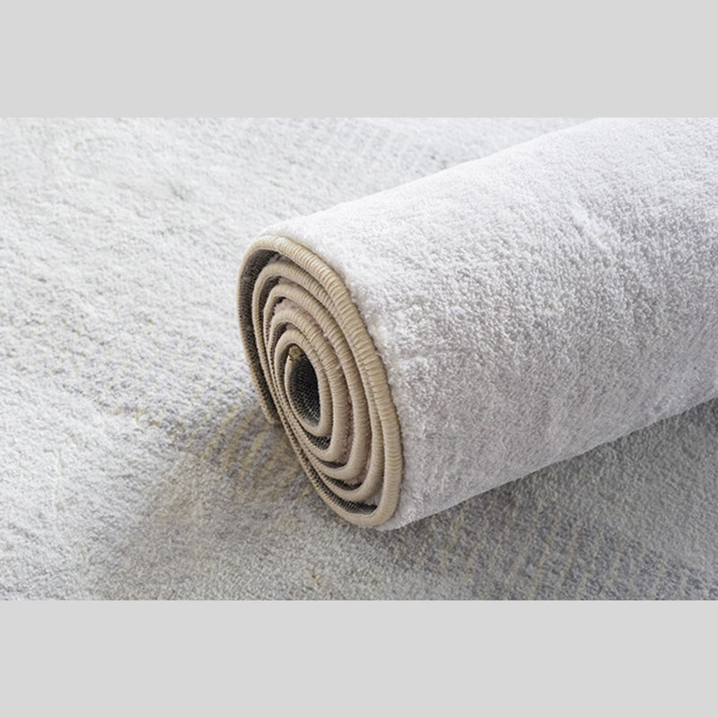 Minimalist Indoor Rug Abstract Pattern Creative Area Rug Polyester Anti-Slip Rug for Living Room