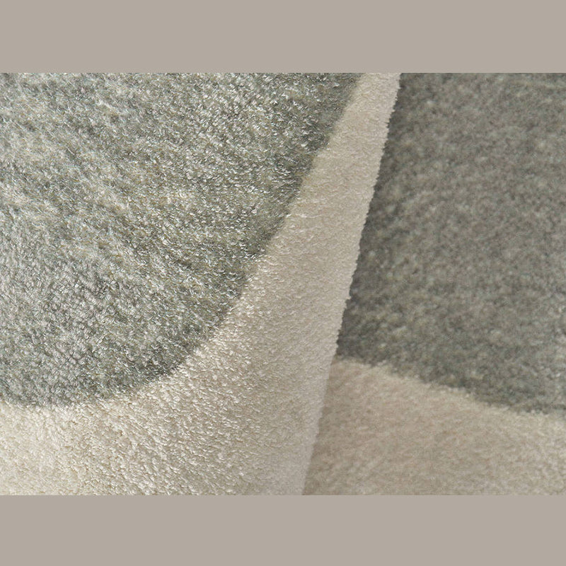 Tapis moderne Beige en Polyester, bloc de couleur, antidérapant, pour l'intérieur, pour la décoration de la maison