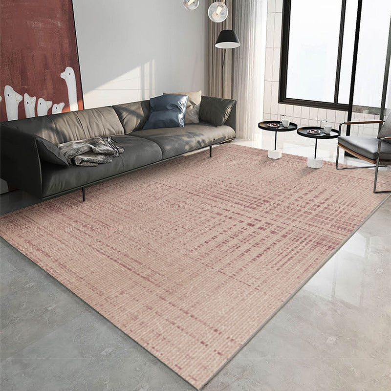 Green Living Room Rug Modern Abstract Indoor Carpet Polyester Anti-Split for Home Decoration