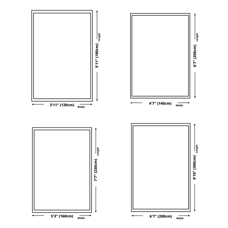 Postmodern Abstract Area Rug Green Polyester Rug Washable Indoor Carpet for Home Decoration