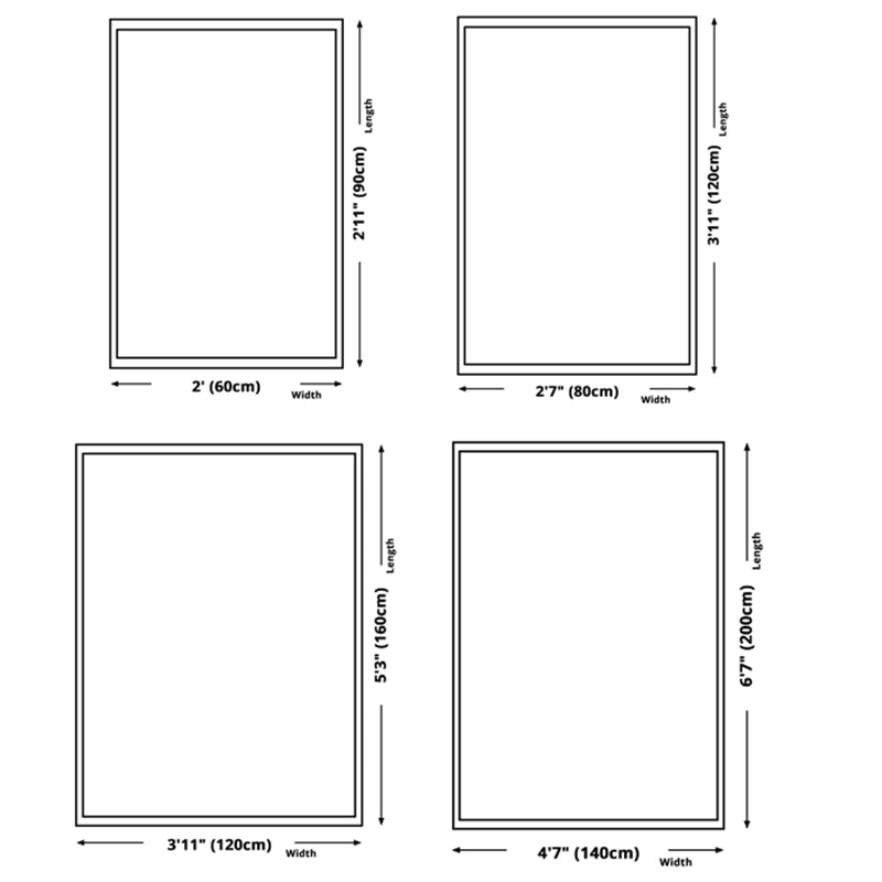 Modern Indoor Carpet Patchwork Geometric Print Area Rug Polyester Carpet for Living Room