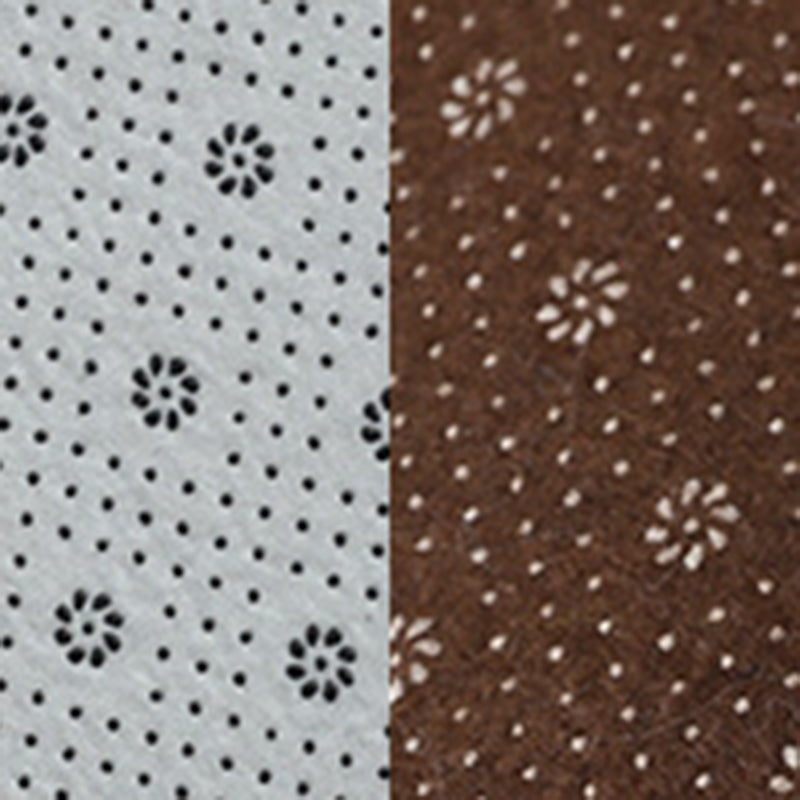 Tapis imprimé couleur contrastée noir et blanc, en Polyester, décontracté, lavable, pour la décoration de la maison