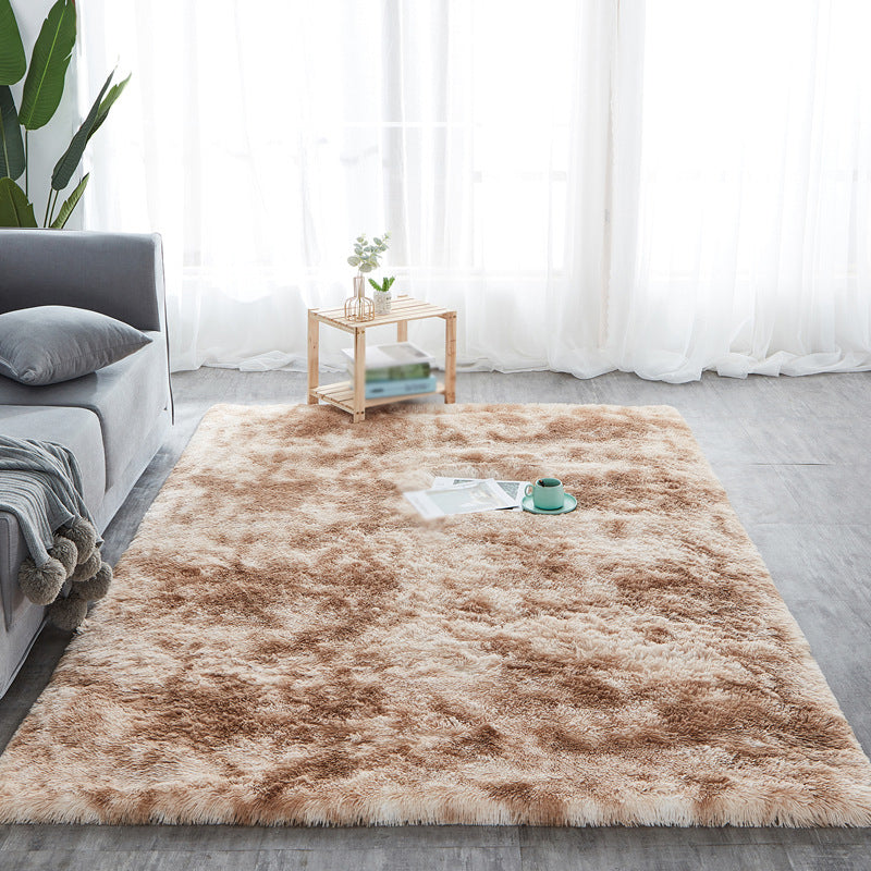 Grijs Tie Dye Area Rug Polyester Casual Trug Shad binnen Tapijt voor woningdecoratie