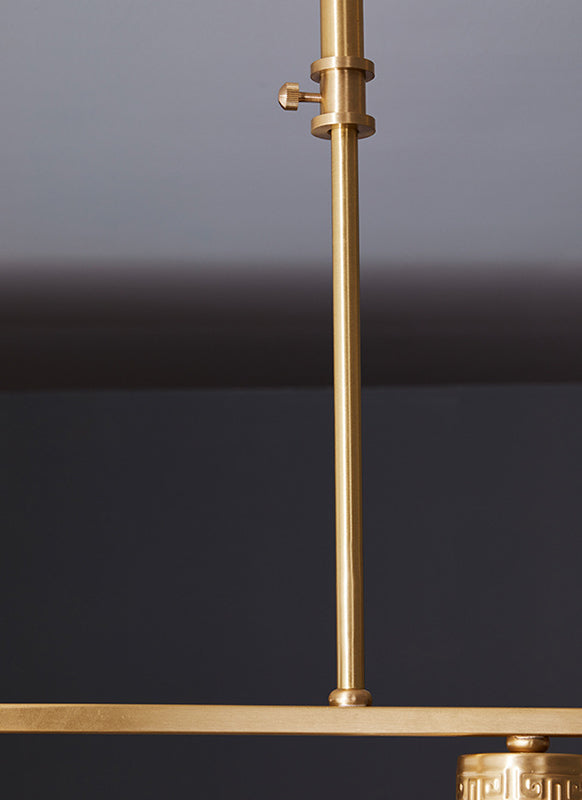 Cilinder Island Lighting Glass Contemporary Simplicity Fishting a sospensione per il ristorante