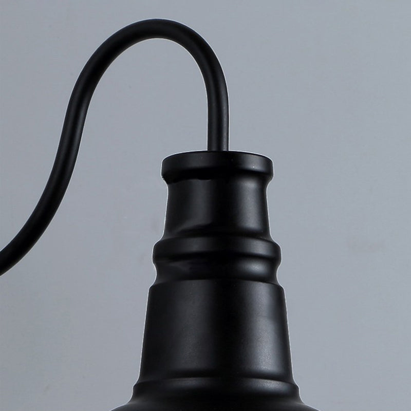 Black Industrial Style Sconce Light Fixtures Wrought Iron Wall Lamp Sconce for Dining Room