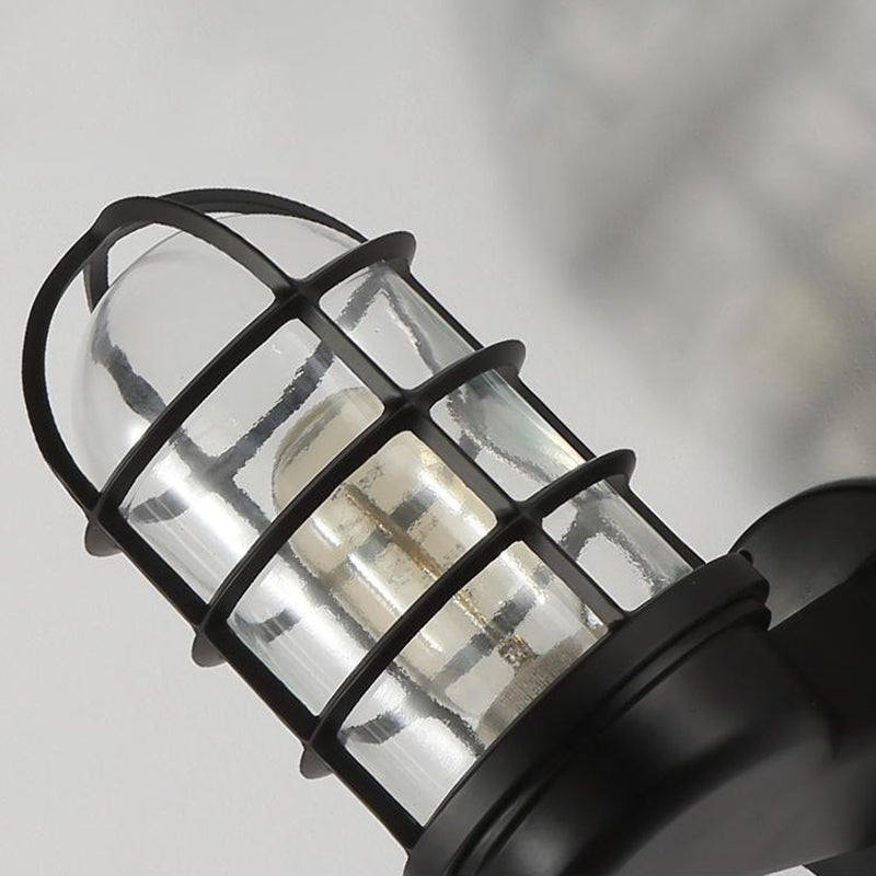 Schmiedeeisenwandlampe Lampenleuchte industrielle Outdoor -Zylinderleuchte Leuchte