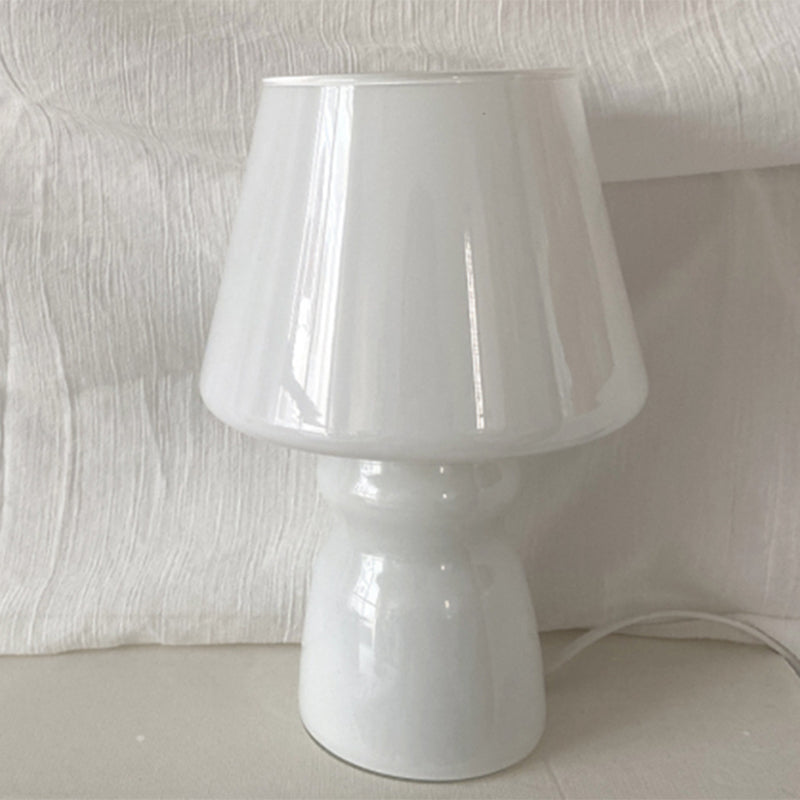Lampada da tavolo Torchiere in stile Nordico vetro a 1 luci da soggiorno Luce comodante