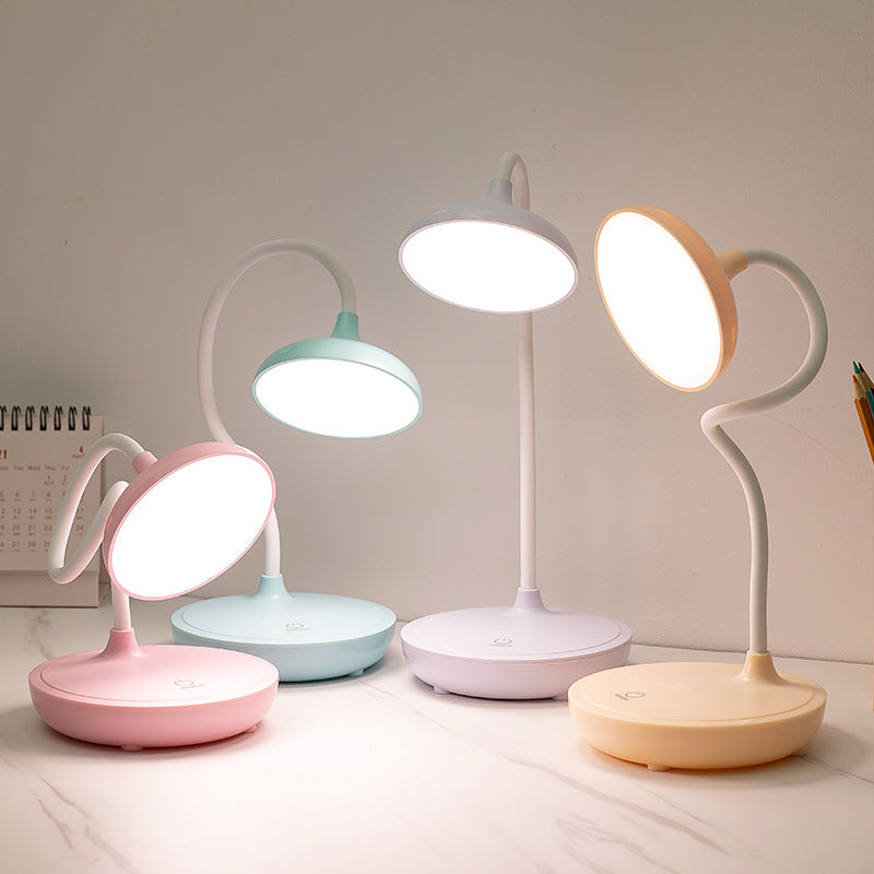 Contrôle tactile Lampe à étude de l'oignon macaron dortoir en plastique