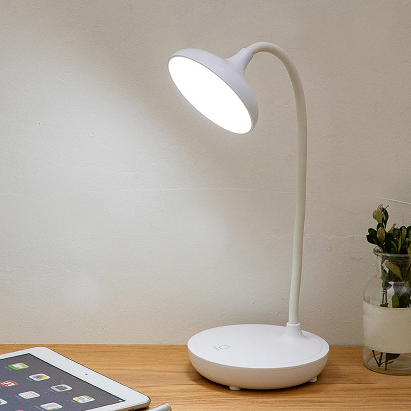 Contrôle tactile Lampe à étude de l'oignon macaron dortoir en plastique