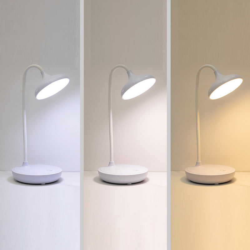 Contrôle tactile Lampe à étude de l'oignon macaron dortoir en plastique