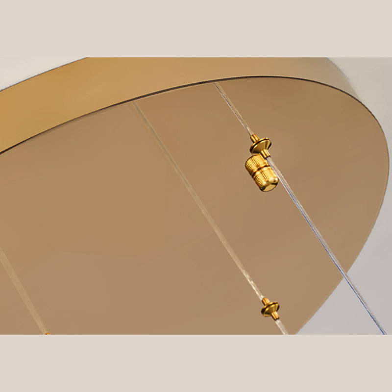 Druppelhangende verlichtingsarmaturen Moderne eenvoudige acrylplafondhanger voor trappenhuis