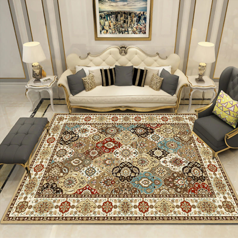 Tapis intérieur marocain multicol