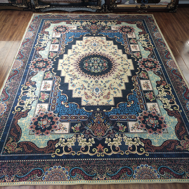 Tapis intérieur marocain multicol