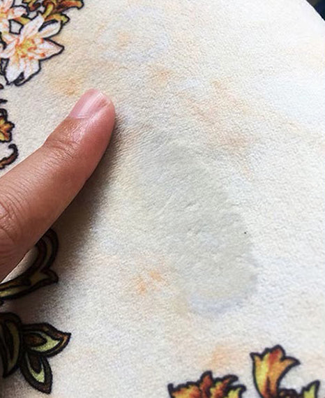 Dunkle Farbe Luxus Teppich Polyester Konzentrische Kreise Fläche Teppich nicht rutschfest