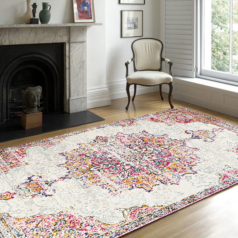 Nostalgia Médalon Carpet Multicolor Polyester tapis anti-glissement