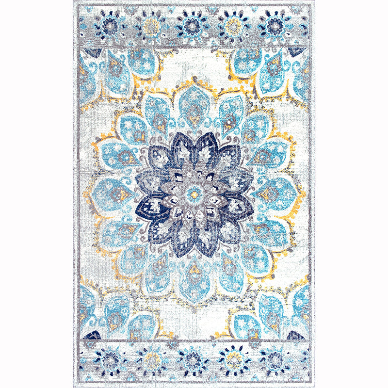 Nostalgia Médalon Carpet Multicolor Polyester tapis anti-glissement