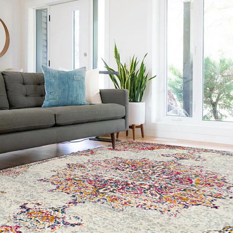 Nostalgia Médalon Carpet Multicolor Polyester tapis anti-glissement