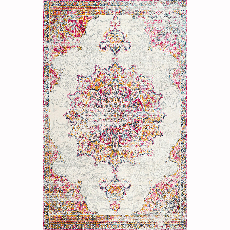 Nostalgia Médalon Carpet Multicolor Polyester tapis anti-glissement