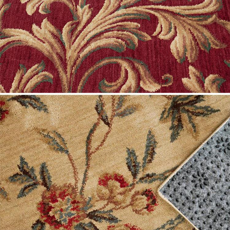 Antiquitätenmedaillon Teppich weißer Tonpolyester Teppich Nicht-Rutsch-Backing-Teppich für die Heimdekoration